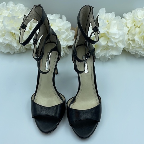 BCBG High Heel Open Toe Ankle Strap Shoes - Picture 1 of 8